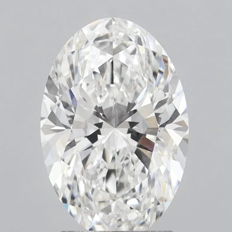 3.04ct Oval Lab Grown Diamond (Colour E, Clarity VVS2, IGI Certified)