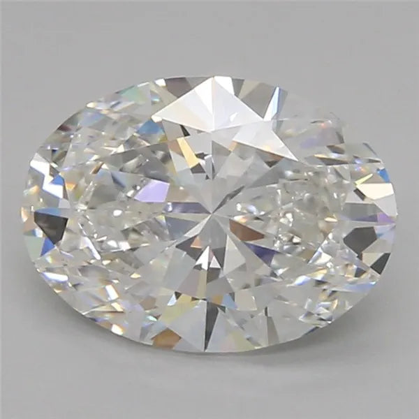 3.05ct Oval Lab Grown Diamond (Colour E, Clarity VVS1, IGI Certified)