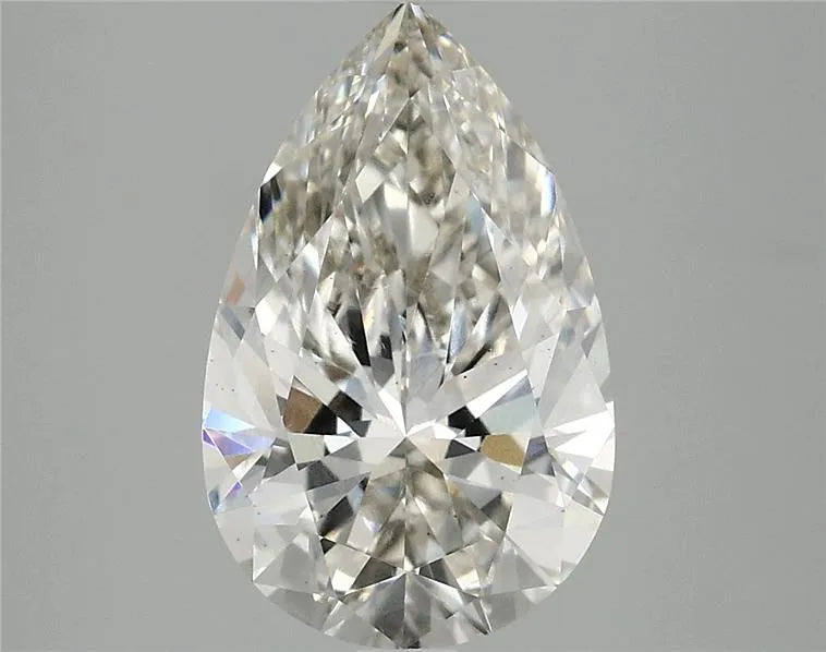 3.06ct Pear Lab Grown Diamond (Colour H, Clarity VS2, IGI Certified)