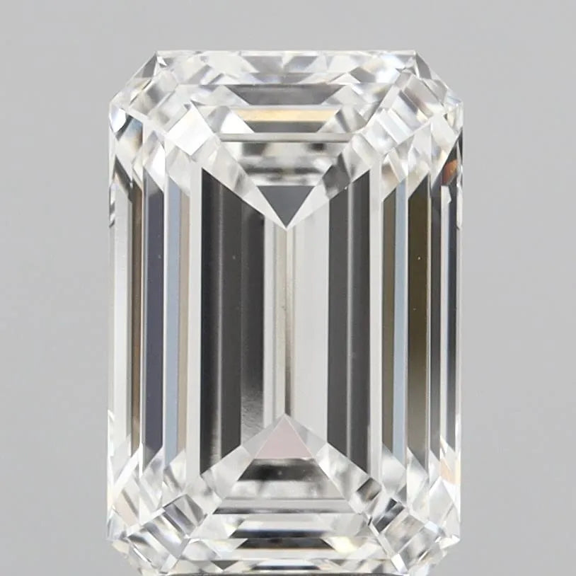 3.08ct Emerald Lab Grown Diamond (Colour E, Clarity VVS1, IGI Certified)