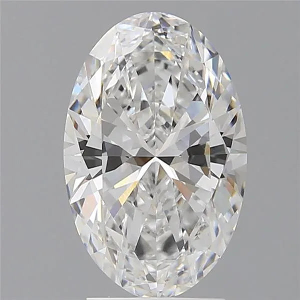 3.08ct Oval Lab Grown Diamond (Colour D, Clarity VVS2, IGI Certified)