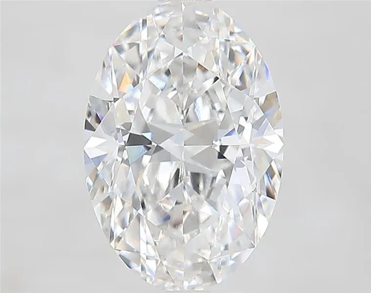 3.08ct Oval Lab Grown Diamond (Colour E, Clarity VVS2, IGI Certified)