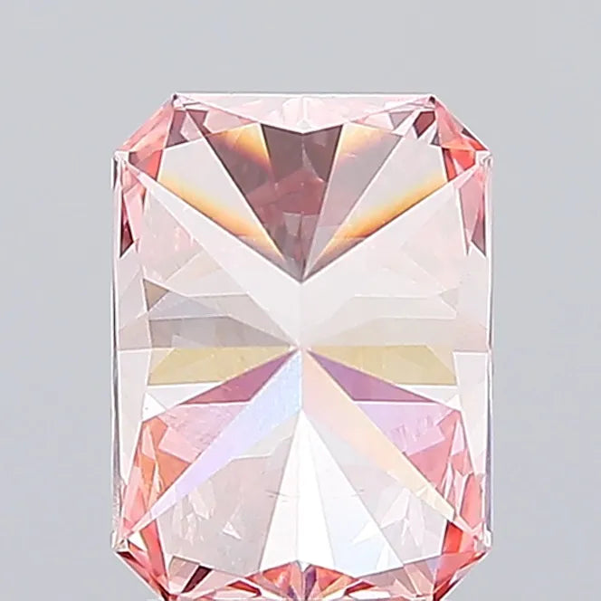 3.08ct Radiant Lab Grown Diamond (Colour Fancy Vivid Pink, Clarity VS2, IGI Certified)
