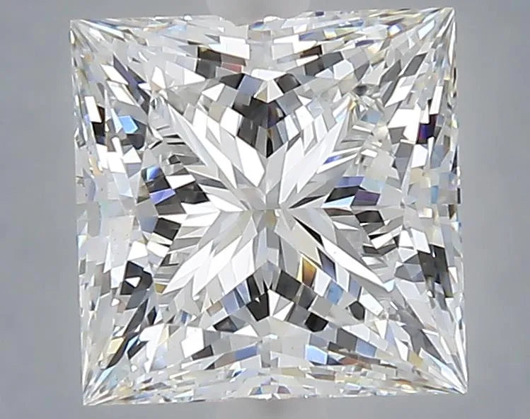 3.09ct Princess Lab Grown Diamond (Colour E, Clarity VS1, IGI Certified)