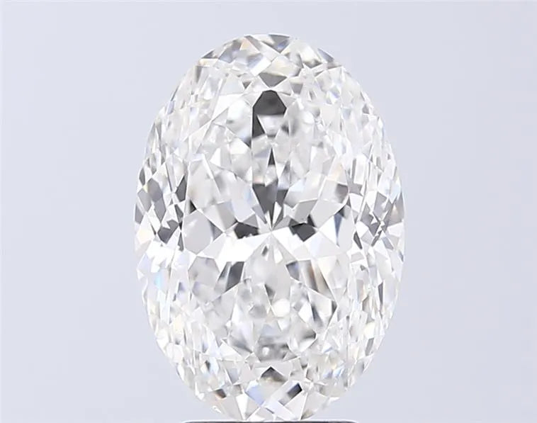 3.10ct Oval Lab Grown Diamond (Colour E, Clarity VVS2, IGI Certified)