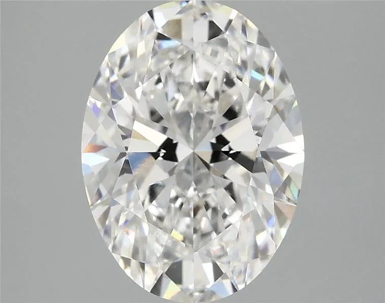 3.10ct Oval Lab Grown Diamond (Colour E, Clarity VVS2, IGI Certified)