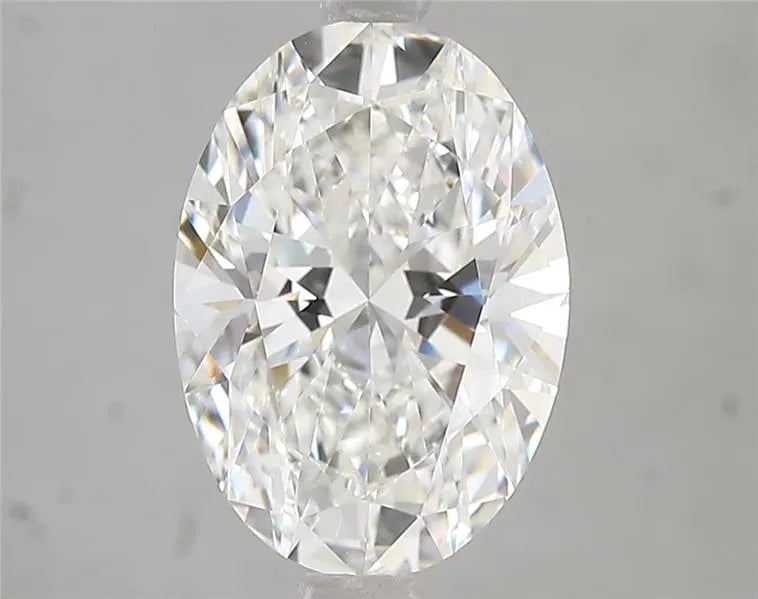 3.10ct Oval Lab Grown Diamond (Colour F, Clarity VVS2, IGI Certified)
