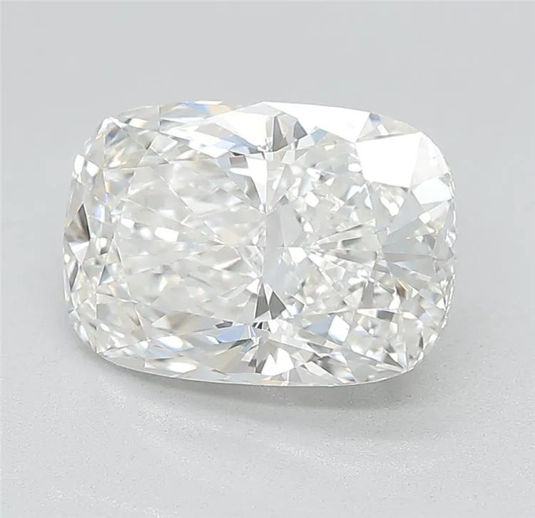 3.14ct Cushion modified Lab Grown Diamond (Colour F, Clarity VVS2, Cut EX, IGI Certified)