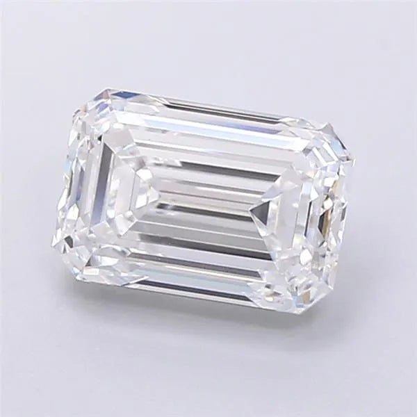 3.26ct Emerald Lab Grown Diamond (Colour D, Clarity VVS2, IGI Certified)