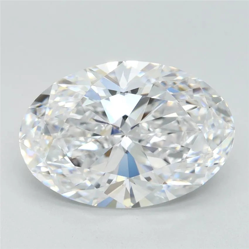 3.33ct Oval Lab Grown Diamond (Colour D, Clarity IF, IGI Certified)