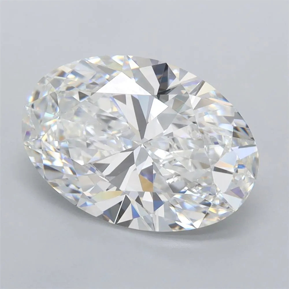 3.40ct Oval Lab Grown Diamond (Colour E, Clarity VVS1, IGI Certified)