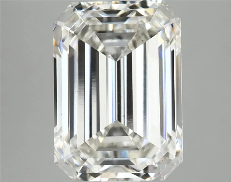 3.47ct Emerald Lab Grown Diamond (Colour G, Clarity VS2, IGI Certified)