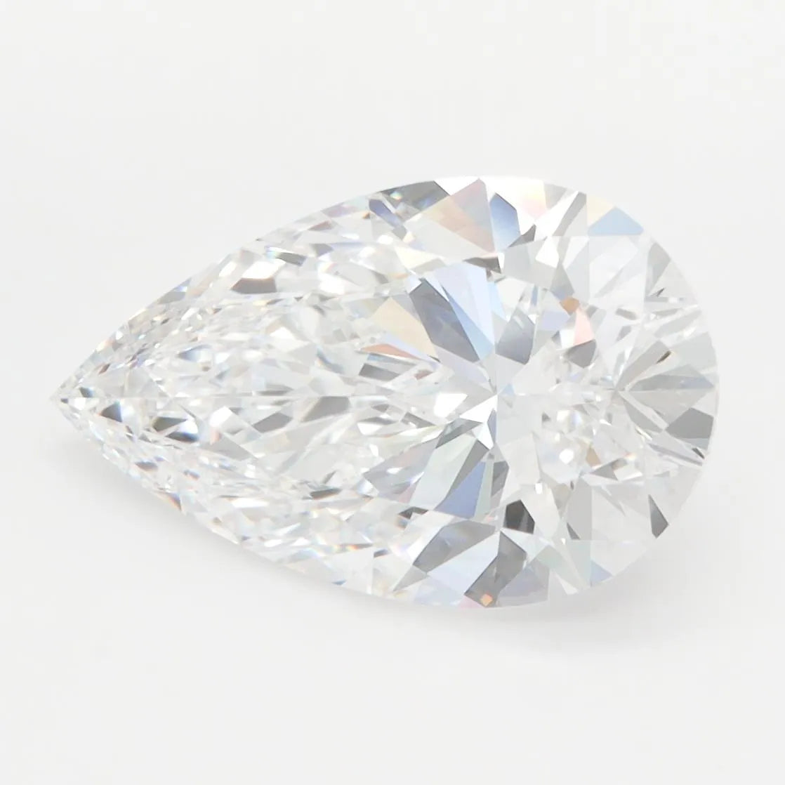 3.48ct Pear Lab Grown Diamond (Colour D, Clarity VVS1, GIA Certified)