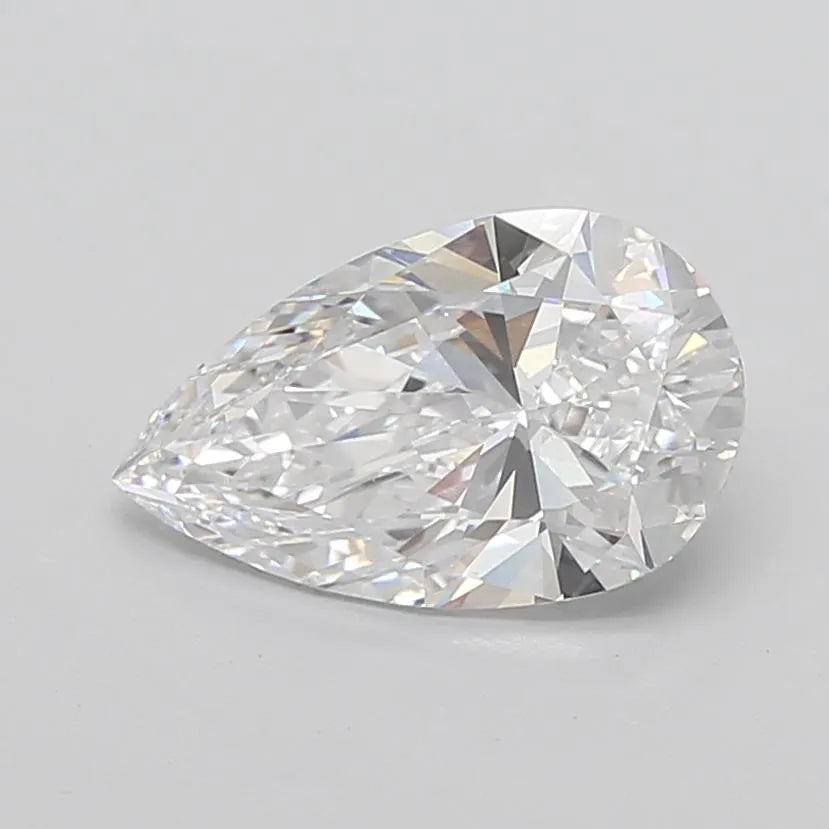 3.51ct Pear Lab Grown Diamond (Colour D, Clarity VVS1, IGI Certified)