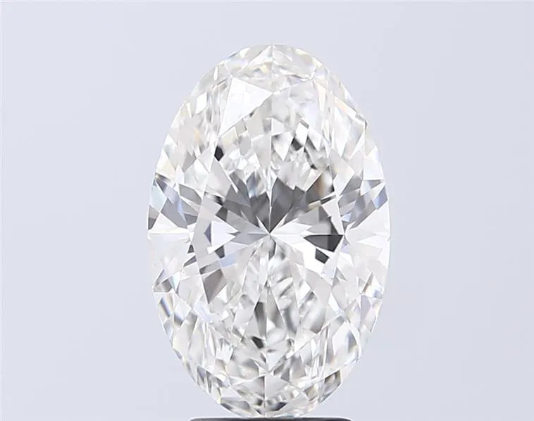 3.52ct Oval Lab Grown Diamond (Colour F, Clarity VVS2, IGI Certified)