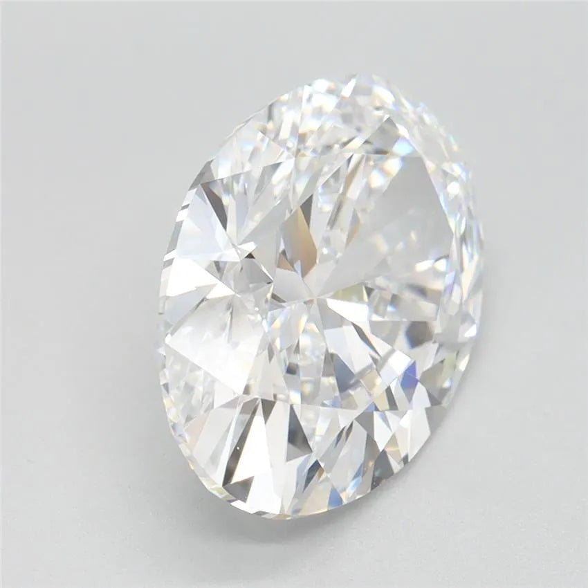 3.55ct Oval Lab Grown Diamond (Colour D, Clarity FL, IGI Certified)