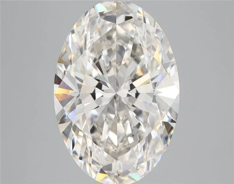 3.56ct Oval Lab Grown Diamond (Colour G, Clarity VS2, IGI Certified)
