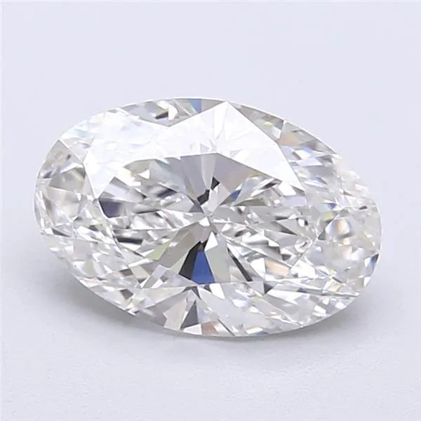 3.58ct Oval Lab Grown Diamond (Colour F, Clarity VVS2, IGI Certified)