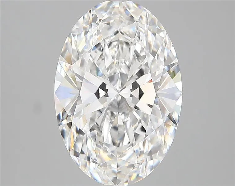 3.66ct Oval Lab Grown Diamond (Colour E, Clarity VVS1, IGI Certified)