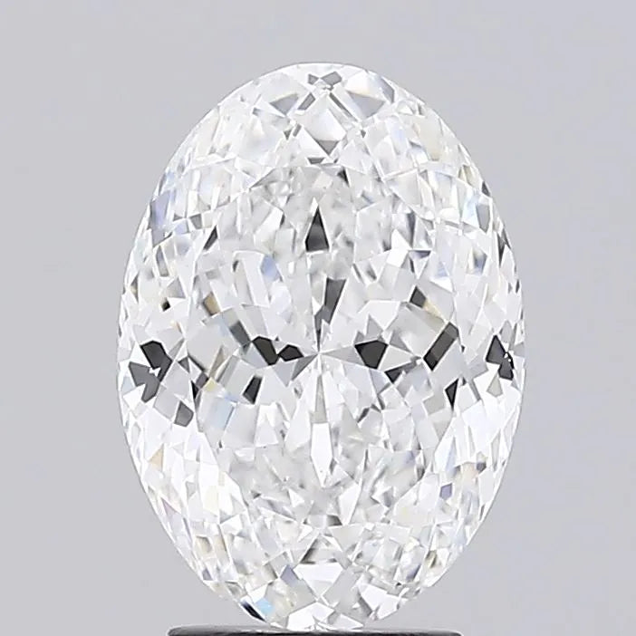 3.66ct Oval Lab Grown Diamond (Colour E, Clarity VVS2, IGI Certified)