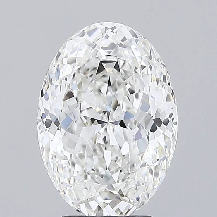 3.68ct Oval Lab Grown Diamond (Colour F, Clarity VS1, IGI Certified)