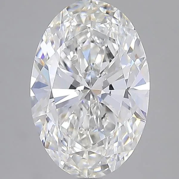 3.72ct Oval Lab Grown Diamond (Colour F, Clarity VVS2, IGI Certified)