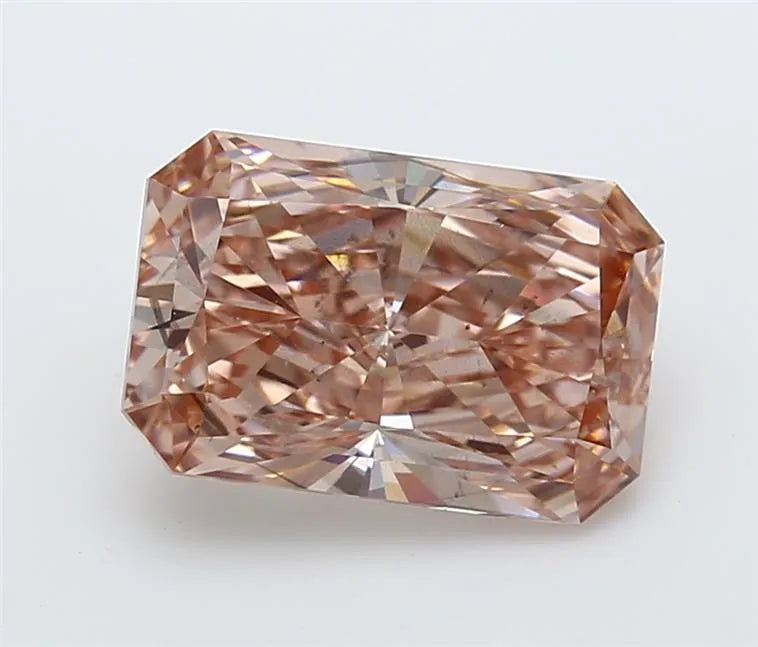 3.80ct Radiant Lab Grown Diamond (Colour Fancy Vivid Pink, Clarity SI1, IGI Certified)