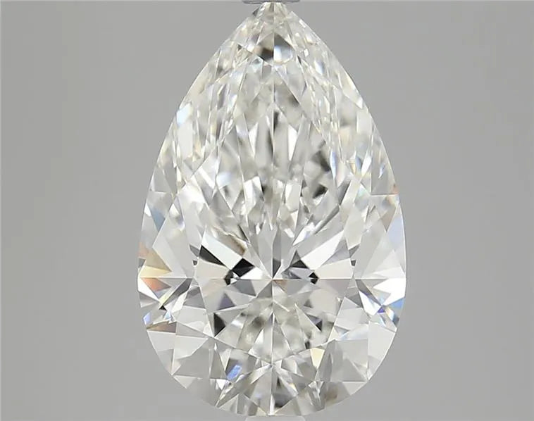 3.85ct Pear Lab Grown Diamond (Colour G, Clarity VVS2, IGI Certified)