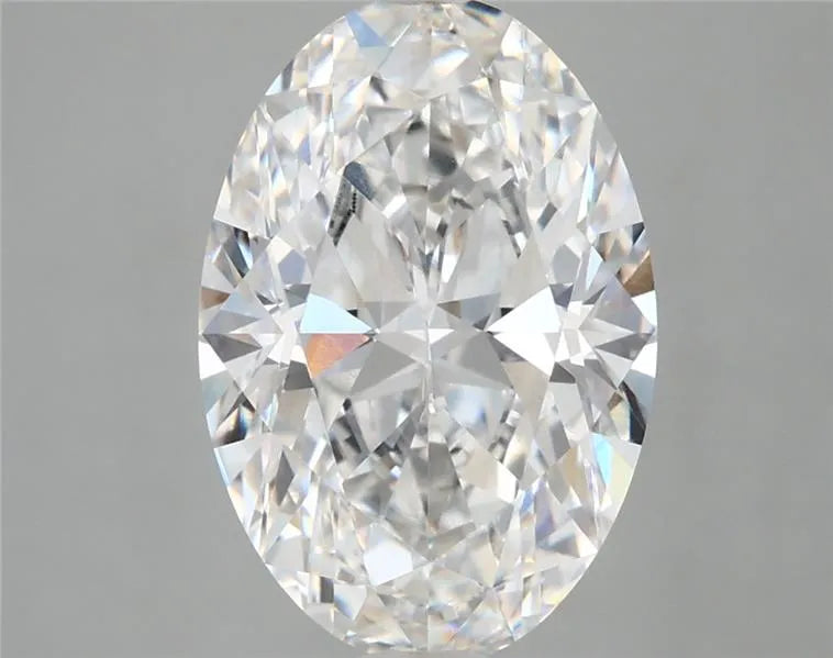 3.92ct Oval Lab Grown Diamond (Colour E, Clarity IF, IGI Certified)