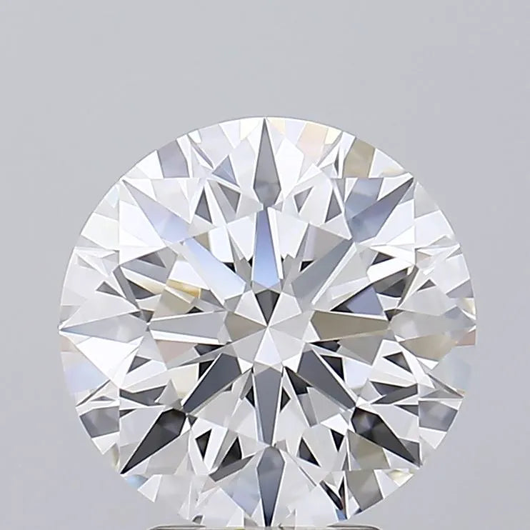 3.95ct Round Lab Grown Diamond (Colour E, Clarity VVS1, Cut ID, IGI Certified)