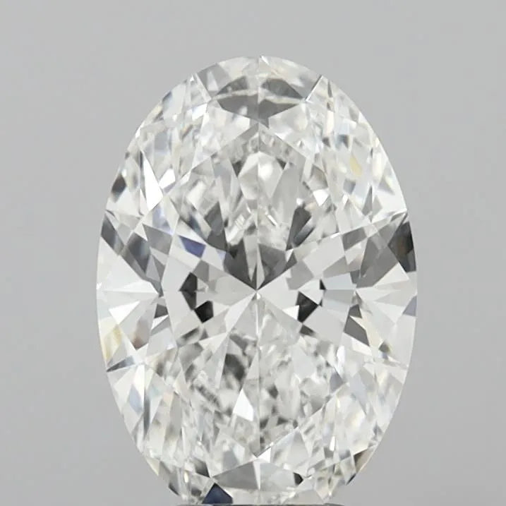 4.07ct Oval Lab Grown Diamond (Colour F, Clarity VVS1, IGI Certified)