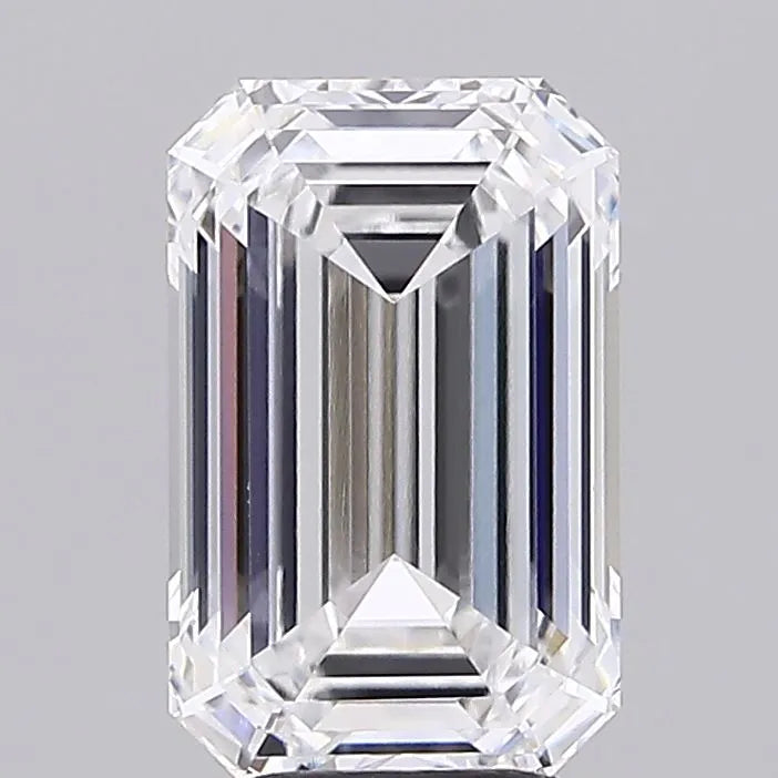 4.08ct Emerald Lab Grown Diamond (Colour D, Clarity VVS1, IGI Certified)