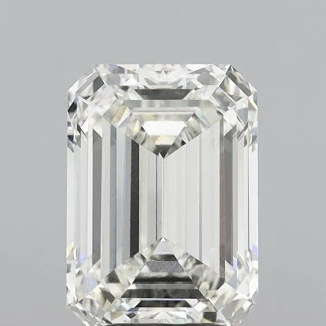 4.10ct Emerald Lab Grown Diamond (Colour H, Clarity VVS2, IGI Certified)