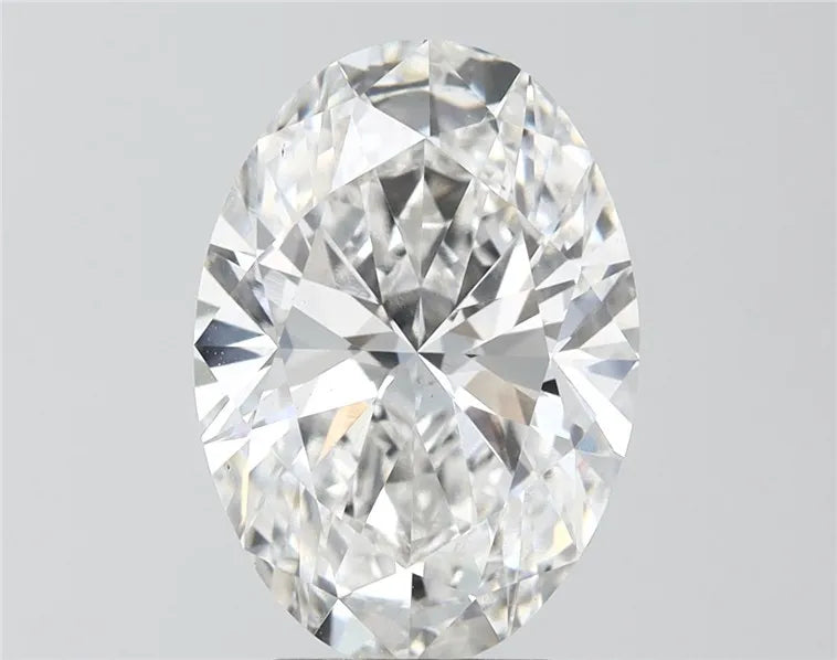 4.10ct Oval Lab Grown Diamond (Colour E, Clarity VS1, IGI Certified)