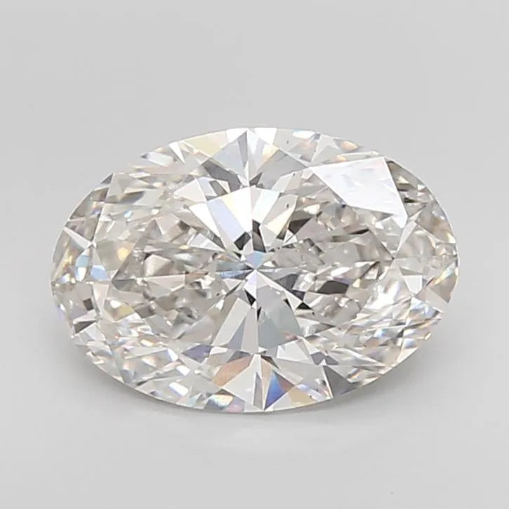 4.10ct Oval Lab Grown Diamond (Colour H, Clarity VS2, IGI Certified)