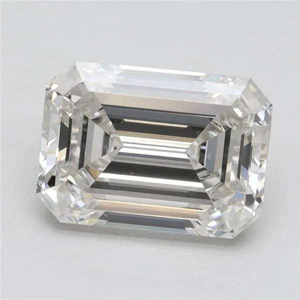 4.14ct Emerald Lab Grown Diamond (Colour H, Clarity VS1, IGI Certified)