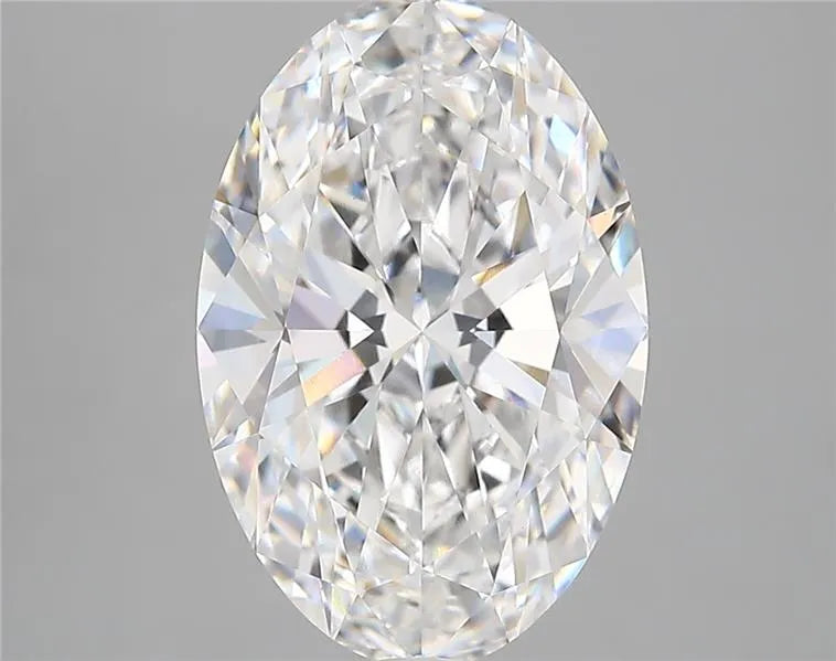 4.24ct Oval Lab Grown Diamond (Colour D, Clarity VVS2, IGI Certified)