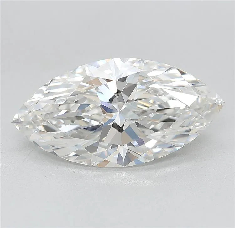 4.33ct Marquise Lab Grown Diamond (Colour F, Clarity VVS2, Cut EX, IGI Certified)