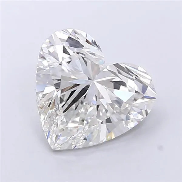 4.39ct Heart Lab Grown Diamond (Colour F, Clarity VVS2, IGI Certified)