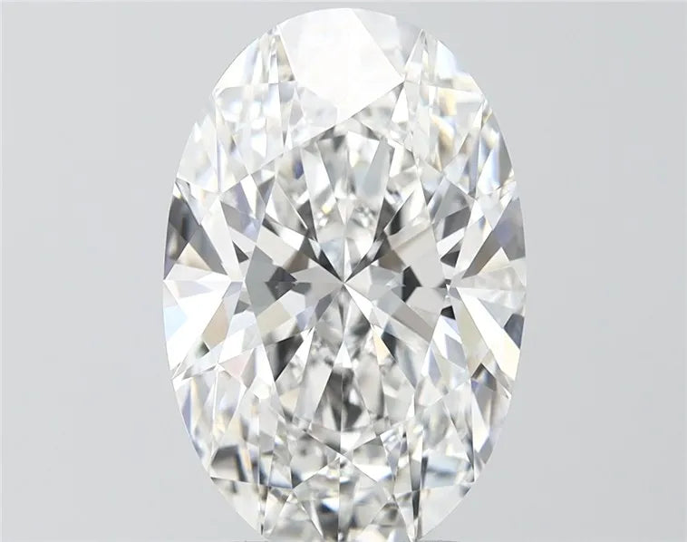 4.55ct Oval Lab Grown Diamond (Colour E, Clarity VVS2, IGI Certified)