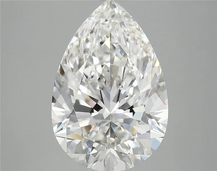 4.85ct Pear Lab Grown Diamond (Colour G, Clarity VVS2, IGI Certified)
