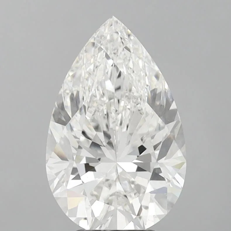 5.00ct Pear Lab Grown Diamond (Colour E, Clarity VS1, IGI Certified)
