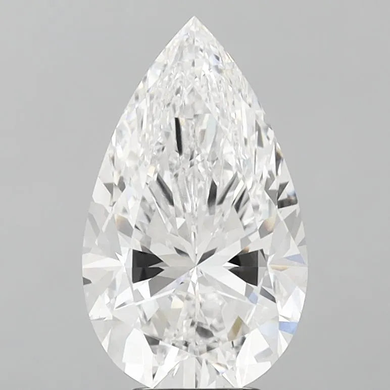 5.00ct Pear Lab Grown Diamond (Colour E, Clarity VVS1, IGI Certified)