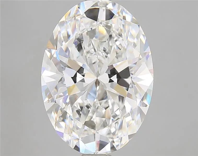 5.01ct Oval Lab Grown Diamond (Colour E, Clarity VVS2, IGI Certified)