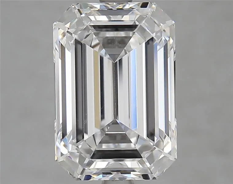 5.03ct Emerald Lab Grown Diamond (Colour D, Clarity FL, IGI Certified)