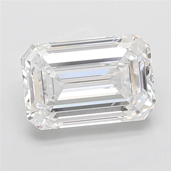 5.05ct Emerald Lab Grown Diamond (Colour D, Clarity VVS2, IGI Certified)