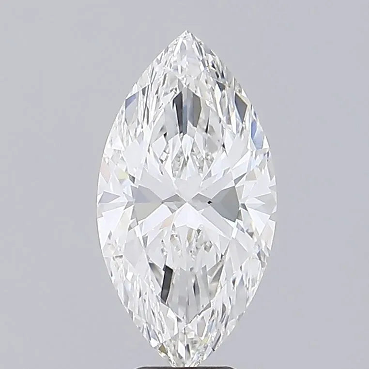 5.05ct Marquise Lab Grown Diamond (Colour F, Clarity VVS2, IGI Certified)