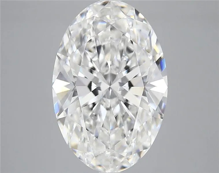 5.08ct Oval Lab Grown Diamond (Colour E, Clarity VVS2, IGI Certified)