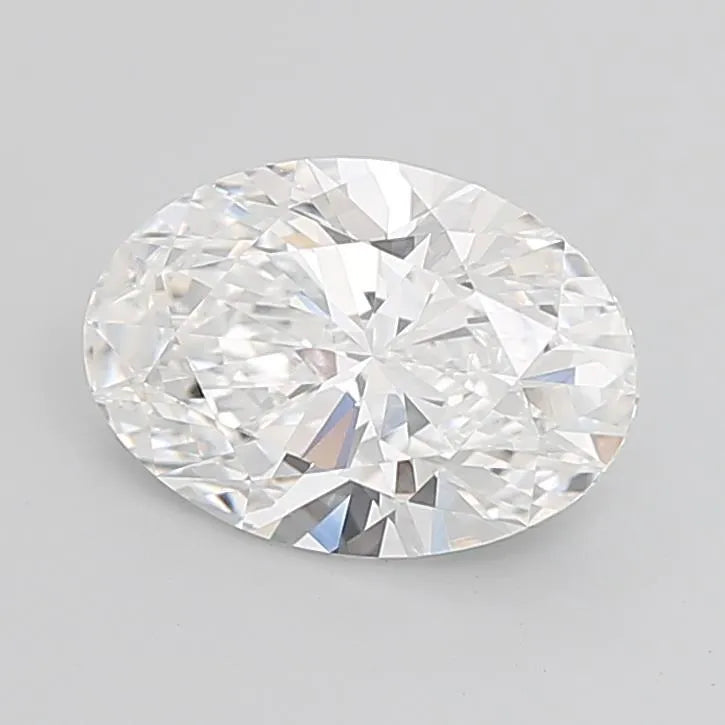 5.08ct Oval Lab Grown Diamond (Colour E, Clarity VVS2, IGI Certified)