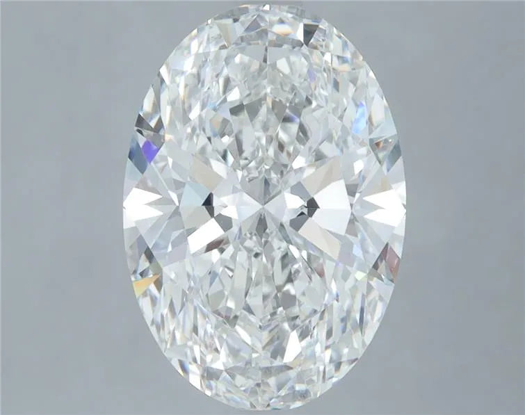 5.09ct Oval Lab Grown Diamond (Colour E, Clarity VVS2, IGI Certified)